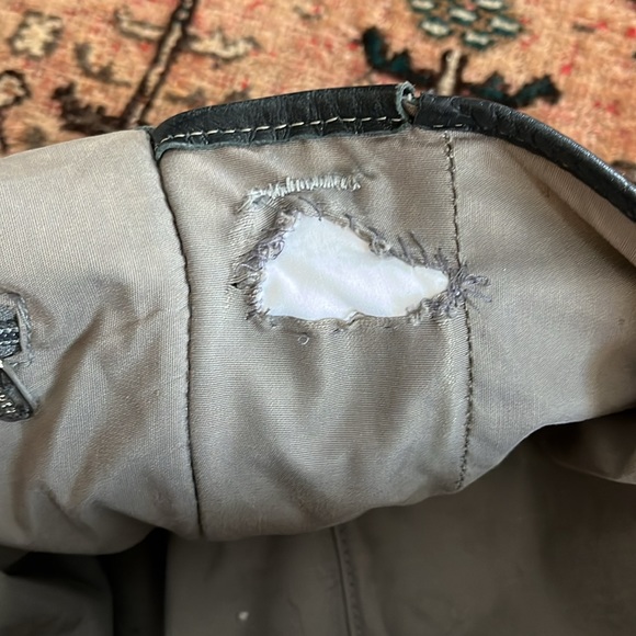 Roots Black Leather Satchel Briefcase School Laptop Bag - Picture 11 of 16